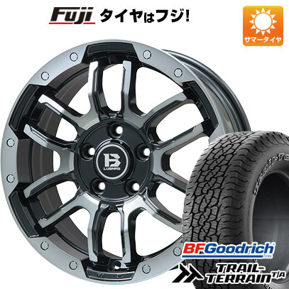 【新品国産5穴114.3車】 夏タイヤ ホイール4本セット 215/60R17 BFグッドリッチ トレールテレーンT/A ORBL ビッグウエイ B LUGNAS FRD 17インチ :fuji 1843 137814 36816 36816:フジコーポレーション