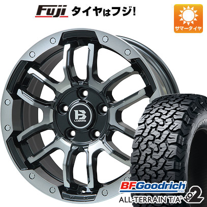 【新品国産5穴114.3車】 夏タイヤ ホイール4本セット 225/65R17 BFグッドリッチ オールテレーンT/A KO2 RBL ビッグウエイ B LUGNAS FRD 17インチ :fuji 2182 137814 23750 23750:フジコーポレーション