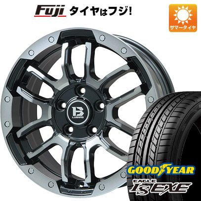 【新品国産5穴114.3車】 夏タイヤ ホイール４本セット 215/45R18 グッドイヤー イーグル エルエス エグゼ(限定) ビッグウエイ B LUGNAS FRD 18インチ :fuji 1130 137824 31586 31586:フジコーポレーション