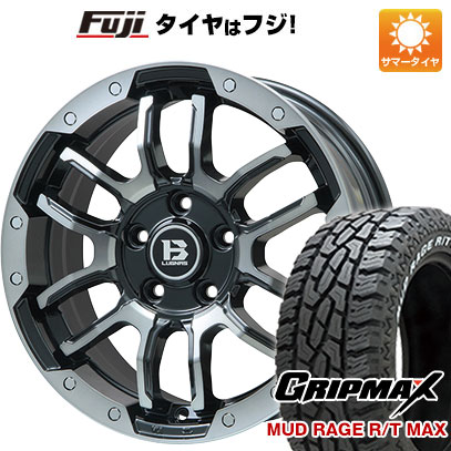 【新品国産5穴114.3車】 夏タイヤ ホイール4本セット 215/70R16 グリップマックス マッドレイジR/T MAX RWL(限定) ビッグウエイ B LUGNAS FRD 16インチ :fuji 1581 137784 33238 33238:フジコーポレーション