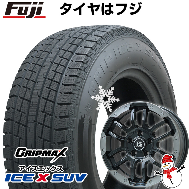 【新品】輸入車用 ラングラー スタッドレスタイヤ ホイール4本セット 265/70R17 アイスX SUV BSW(限定2022年製) ビッグウエイ B LUGNAS FRD 17インチ :fuji 20501 137802 38768 38768:フジコーポレーション