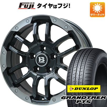 クーポン配布中 【新品国産5穴114.3車】 夏タイヤ ホイール4本セット 235/55R18 ダンロップ グラントレック PT5 ビッグウエイ B LUGNAS FRD 18インチ :fuji 1303 137827 40825 40825:フジコーポレーション