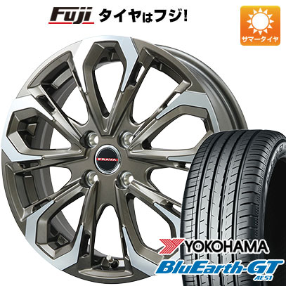 クーポン配布中 【新品国産4穴100車】 夏タイヤ ホイール4本セット 195/50R16 ヨコハマ ブルーアース GT AE51 ビッグウエイ LEYSEEN プラバ5X 16インチ :fuji 1502 118986 28561 28561:フジコーポレーション