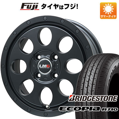 【新品】プロボックス/サクシード(160系) 夏タイヤ ホイール4本セット 155/80R14 88/86N ブリヂストン エコピア R710 レアマイスター LMG CS 8 14インチ :fuji 21961 138608 30223 30223:フジコーポレーション