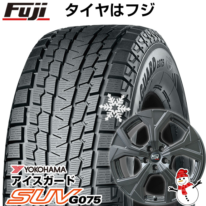 【新品】輸入車用 シトロエンC5 エアクロス SUV スタッドレスタイヤ ホイール４本セット 235/55R18 ヨコハマ アイスガード SUV G075 MSW 43 18インチ :fuji 24341 139039 23013 23013:フジコーポレーション