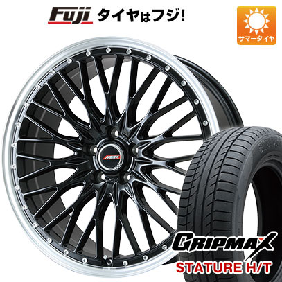 【新品国産5穴114.3車】 夏タイヤ ホイール4本セット 225/55R18 グリップマックス スタチャー H/T BSW（限定） プレミックス MER PROMESH 18インチ :fuji 1321 137745 38591 38591:フジコーポレーション