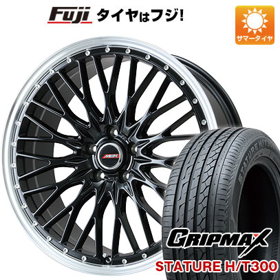 【新品国産5穴114.3車】 夏タイヤ ホイール4本セット 235/55R19 グリップマックス スタチャー H/T300 BSW（限定） プレミックス MER PROMESH 19インチ :fuji 1121 137744 40206 40206:フジコーポレーション