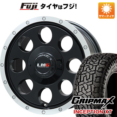 【新品国産6穴139.7車】 夏タイヤ ホイール4本セット 265/65R17 グリップマックス インセプション X/T RWL(限定) レアマイスター LMG CS 8 17インチ :fuji 11822 138622 33364 33364:フジコーポレーション