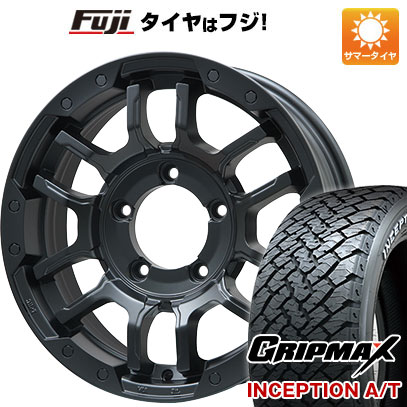 【新品】ジムニーシエラ 夏タイヤ ホイール4本セット 215/70R16 グリップマックス インセプション A/T RWL(限定) ビッグウエイ B LUGNAS FRD 16インチ :fuji 16701 137766 33661 33661:フジコーポレーション