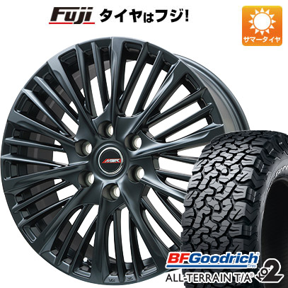 【新品】ランクル300 夏タイヤ ホイール4本セット 265/65R18 BFグッドリッチ オールテレーンT/A KO2 RWL/RBL プレミックス MER X(マットブラック) 18インチ :fuji 27041 138560 21282 21282:フジコーポレーション