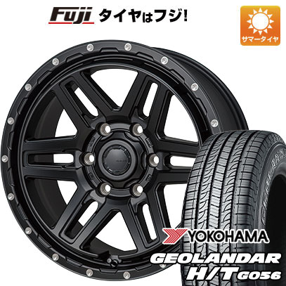 クーポン配布中 【新品国産6穴139.7車】 夏タイヤ ホイール4本セット 265/65R17 ヨコハマ ジオランダー H/T G056 モンツァ HI BLOCK エルデ 17インチ :fuji 11822 137113 21372 21372:フジコーポレーション