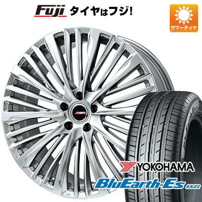 クーポン配布中 【新品国産5穴114.3車】 夏タイヤ ホイール４本セット 225/40R18 ヨコハマ ブルーアース ES32 プレミックス MER X(ハイパーシルバー) 18インチ :fuji 1131 145892 35465 35465:フジコーポレーション