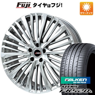 【新品国産5穴114.3車】 夏タイヤ ホイール4本セット 235/55R19 ファルケン アゼニス FK520L プレミックス MER X(ハイパーシルバー) 19インチ :fuji 1121 137714 40745 40745:フジコーポレーション