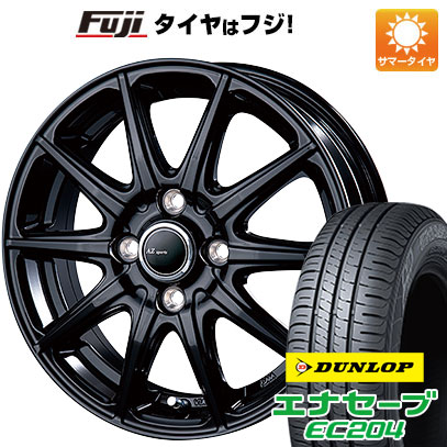 クーポン配布中 【新品国産4穴100車】 夏タイヤ ホイール4本セット 195/50R16 ダンロップ エナセーブ EC204 インターミラノ AZ SPORTS AT 10 16インチ :fuji 1502 142355 25564 25564:フジコーポレーション