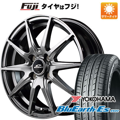 クーポン配布中 【新品】ライズ/ロッキー（ガソリン） 夏タイヤ ホイール4本セット 195/65R16 ヨコハマ ブルーアース ES32 MID シュナイダー SLS 16インチ :fuji 21101 144293 35500 35500:フジコーポレーション