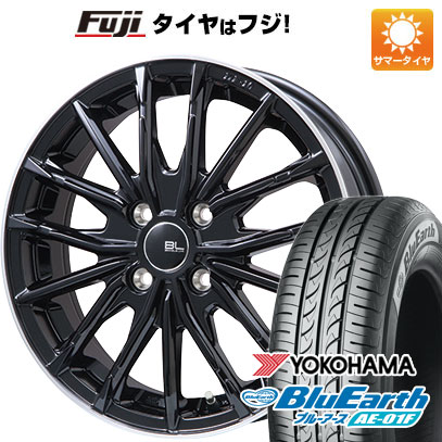 BluEarth 【新品国産車用 5穴114.3車】 夏タイヤ ホイール4本セット 