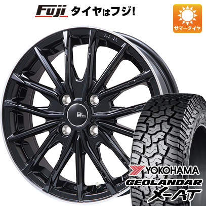 新品 ハスラー デリカミニ(4WD) サマータイヤ ホイール4本セット 165/60R15 ヨコハマ ジオランダー X AT G016(特価限定) ブランドルライン DF 10M 15インチ :fuji 21761 144603 43147 43147:フジコーポレーション