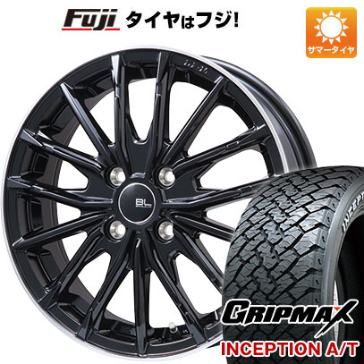 【新品国産5穴114.3車】 夏タイヤ ホイール4本セット 215/65R16 グリップマックス インセプション A/T RWL(限定) ブランドルライン DF 10M 16インチ :fuji 1310 144612 37272 37272:フジコーポレーション