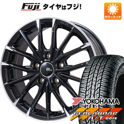 クーポン配布中 【新品国産5穴114.3車】 夏タイヤ ホイール4本セット 225/60R17 ヨコハマ ジオランダー A/T G015 RBL ブランドルライン DF 10M 17インチ :fuji 1845 144617 29317 29317:フジコーポレーション