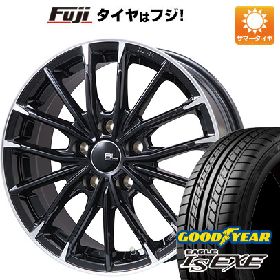 【新品国産5穴114.3車】 夏タイヤ ホイール4本セット 215/55R17 グッドイヤー イーグル エルエス エグゼ(限定) ブランドルライン DF-10M 17インチ | EAGLE LS