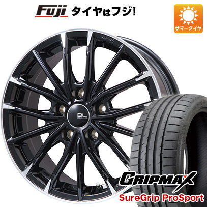 【新品国産5穴114.3車】 夏タイヤ ホイール4本セット 225/45R18 グリップマックス シュアグリップ PRO SPORTS BSW（限定） ブランドルライン DF 10M 18インチ :fuji 1261 144620 38312 38312:フジコーポレーション