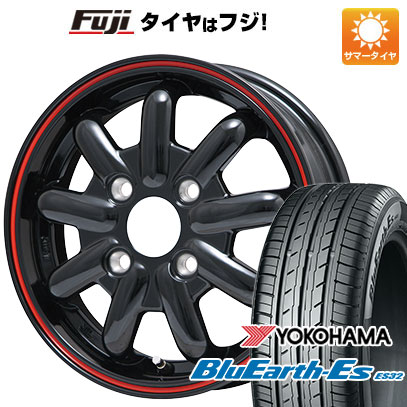 【新品 軽自動車】N BOX タント ワゴンR 夏タイヤ ホイール4本セット 165/55R15 ヨコハマ ブルーアース ES32 ブランドルライン ストレンジャーKST 9改 15インチ :fuji 21761 145154 35505 35505:フジコーポレーション