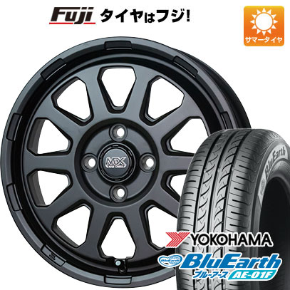 【新品 軽自動車】ソリオ ハスラー 夏タイヤ ホイール4本セット 165/70R14 ヨコハマ ブルーアース AE-01F ホットスタッフ マッドクロス レンジャー 14インチ