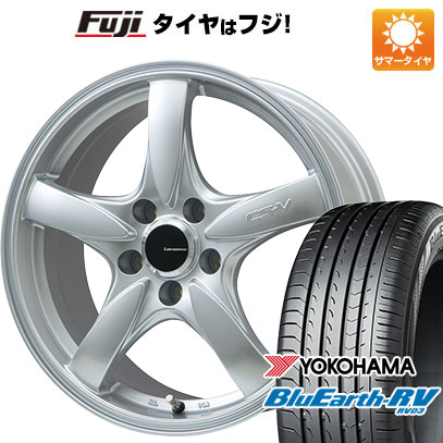 【パンク保証付】【新品国産5穴100車】 夏タイヤ ホイール4本セット 205/50R17 ヨコハマ ブルーアース RV 03 レアマイスター CS V(シルバー)【限定】 17インチ :fuji 1671 138700 39075 39075:フジコーポレーション