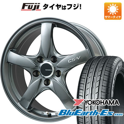 クーポン配布中 【新品国産5穴100車】 夏タイヤ ホイール4本セット 205/50R17 ヨコハマ ブルーアース ES32 レアマイスター CS V(ガンメタ) 17インチ :fuji 1671 128673 35478 35478:フジコーポレーション