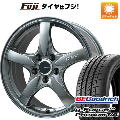 【新品国産5穴114.3車】 夏タイヤ ホイール４本セット 215/50R17 BFグッドリッチ(フジ専売) g FORCE フェノム T/A レアマイスター CS V(ガンメタ) 17インチ :fuji 1842 128673 41274 41274:フジコーポレーション