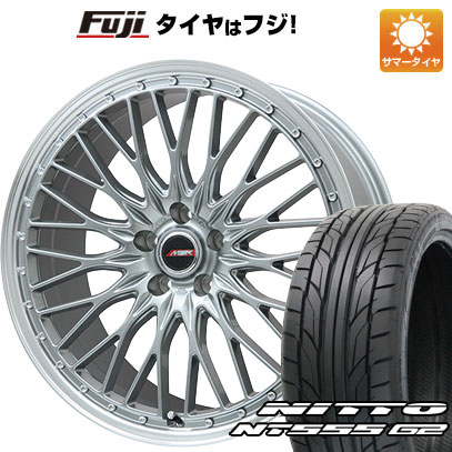 【パンク保証付き】【新品国産5穴114.3車】 夏タイヤ ホイール４本セット 245/45R20 ニットー NT555 G2 プレミックス MER PROMESH 20インチ :fuji 1481 140260 37343 37343:フジコーポレーション