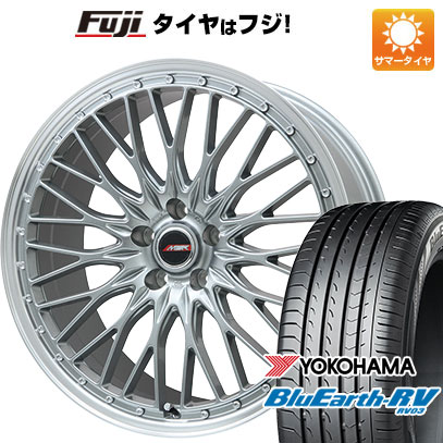 【パンク保証付】【新品国産5穴114.3車】 夏タイヤ ホイール4本セット 215/50R17 ヨコハマ ブルーアース RV 03 プレミックス MER PROMESH 17インチ :fuji 1842 140256 36874 36874:フジコーポレーション