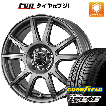 【新品国産5穴114.3車】 夏タイヤ ホイール4本セット 235/50R18 グッドイヤー イーグル エルエス エグゼ(限定) トピー シビラ NEXT PX 18インチ｜fujicorporation