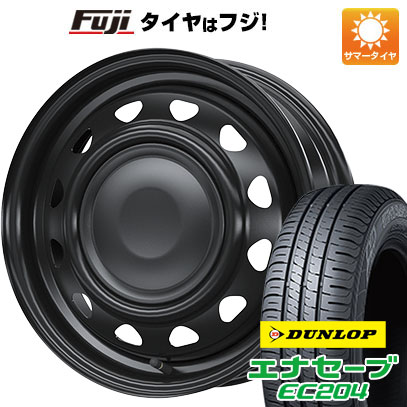 クーポン配布中 【新品 軽自動車】夏タイヤ ホイール4本セット 165/55R14 ダンロップ エナセーブ EC204 ウェッズ ネオキャロ 14インチ :fuji 21721 142328 25597 25597:フジコーポレーション