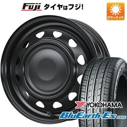 クーポン配布中 【新品 軽自動車】夏タイヤ ホイール4本セット 155/55R14 ヨコハマ ブルーアース ES32 ウェッズ ネオキャロ 14インチ :fuji 21721 142328 35523 35523:フジコーポレーション