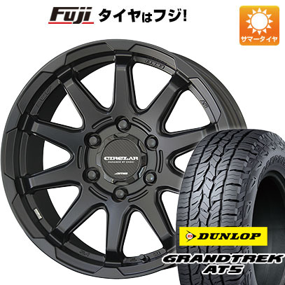 クーポン配布中 【新品国産5穴114.3車】 夏タイヤ ホイール4本セット 215/65R16 ダンロップ グラントレック AT5 共豊 サーキュラー C10S 16インチ :fuji 1310 129021 32865 32865:フジコーポレーション