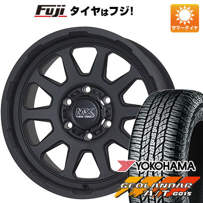 【新品国産6穴139.7車】 夏タイヤ ホイール4本セット 265/70R17 ヨコハマ ジオランダー A/T G015 OWL/RBL ホットスタッフ マッドクロス レンジャー 17インチ :fuji 11822 142509 22876 22876:フジコーポレーション