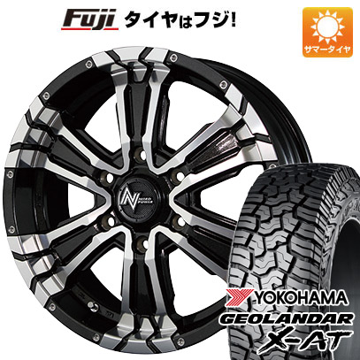 【新品】ハイエース200系 夏タイヤ ホイール4本セット 215/65R16 109/107Q ヨコハマ ジオランダー X AT G016 OWL MID ナイトロパワー クロスクロウ 16インチ :fuji 2186 132888 42557 42557:フジコーポレーション