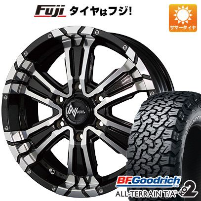 【新品国産6穴139.7車】 夏タイヤ ホイール4本セット 285/70R17 BFグッドリッチ オールテレーンT/A KO2 RWL/RBL MID ナイトロパワー クロスクロウ 17インチ :fuji 11822 133641 21284 21284:フジコーポレーション