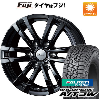 【新品国産6穴139.7車】 夏タイヤ ホイール4本セット 285/70R17 ファルケン ワイルドピーク A/T3W ウェッズ プロディータ HC2 ブラック 17インチ :fuji 11822 142682 30032 30032:フジコーポレーション