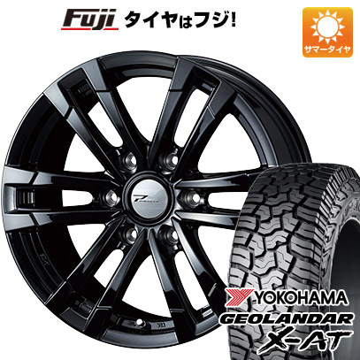 【新品国産6穴139.7車】 夏タイヤ ホイール4本セット 275/70R17 ヨコハマ ジオランダー X AT G016 ウェッズアドベンチャー プロディータ HC2 ブラック 17インチ :fuji 11822 142682 42458 42458:フジコーポレーション