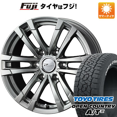 【新品国産6穴139.7車】 夏タイヤ ホイール4本セット 265/70R17 トーヨー オープンカントリー A/T III RWL/RBL プロディータ HC2 メタリックシルバー 17インチ :fuji 11822 142677 42856 42856:フジコーポレーション