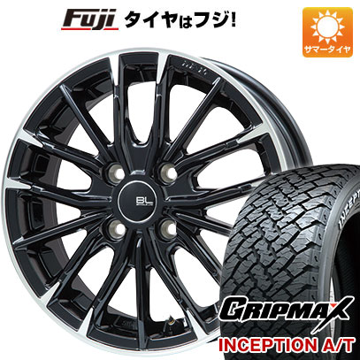 【新品国産5穴114.3車】 夏タイヤ ホイール4本セット 215/65R16 グリップマックス インセプション A/T RWL(限定) ブランドルライン DF 10M 16インチ :fuji 1310 144611 37272 37272:フジコーポレーション