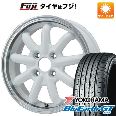 【新品 軽自動車】N BOX タント 夏タイヤ ホイール4本セット 155/65R14 ヨコハマ ブルーアース GT AE51 ブランドルライン ストレンジャーKST 9改 14インチ : fuji 21721 146260 28581 28581 : フジコーポレーション