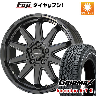 【新品 軽自動車】タフト ソリオ サマータイヤ ホイール4本セット 165/65R15 GRIPMAX インセプション A/TII RWL(限定) 共豊 サーキュラー C10S 15インチ :fuji 21761 129019 42829 42829:フジコーポレーション