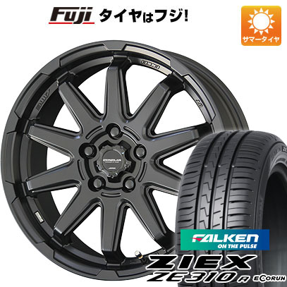 【新品国産5穴100車】 夏タイヤ ホイール４本セット 215/45R17 ファルケン ジークス ZE310R エコラン(限定) 共豊 サーキュラー C10S 17インチ｜fujicorporation