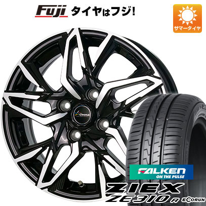 【新品国産車用 4穴100車】 夏タイヤ ホイール4本セット 175/65R15 ファルケン ジークス ZE310R エコラン（限定） HOT STUFF クロノス CH-112 15インチ