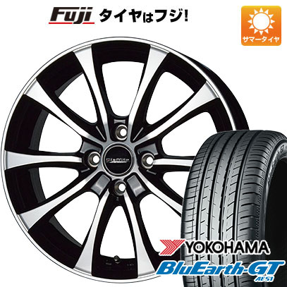 【新品】シエンタ 2022- 夏タイヤ ホイール4本セット 195/55R16 ヨコハマ ブルーアース GT AE51 ホットスタッフ ラフィット LE-07 16インチ｜fujicorporation