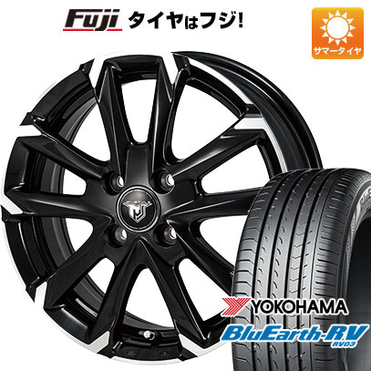 クーポン配布中 【パンク保証付】【新品国産4穴100車】 夏タイヤ ホイール4本セット 185/60R15 ヨコハマ ブルーアース RV 03 MONZA JPスタイル MJ V 15インチ :fuji 1901 145989 36888 36888:フジコーポレーション