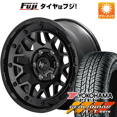 【新品】ハイエース200系 夏タイヤ ホイール4本セット 215/65R16 109/107S ヨコハマ ジオランダー A/T G015 WL/RBL ナイトロパワー M29 スティンガー 16インチ｜fujicorporation